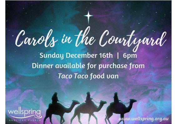Carols in the Courtyard 2018 Carols in the Courtyard